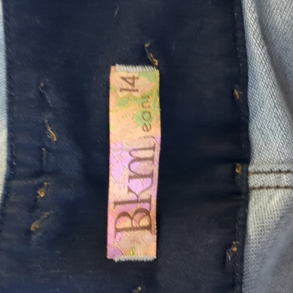 *NEW* Colombian Authentic Skinny Butt Lifter Blue Jeans Size 14 - Picture 12 of 12